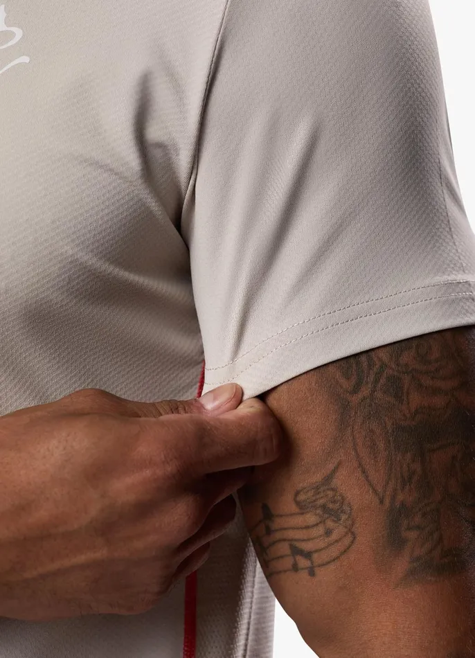 Gym King Gymwear Men Flex Tee 8211 Clay