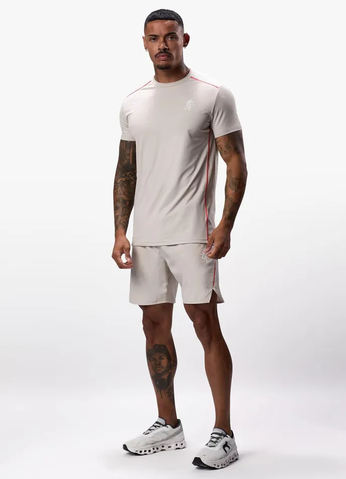 Gym King Gymwear Men Flex Tee 8211 Clay