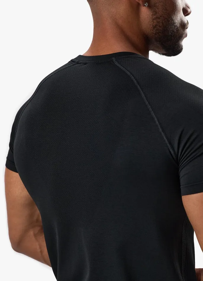 Gym King Gymwear Men Seamless Tee 8211 Black