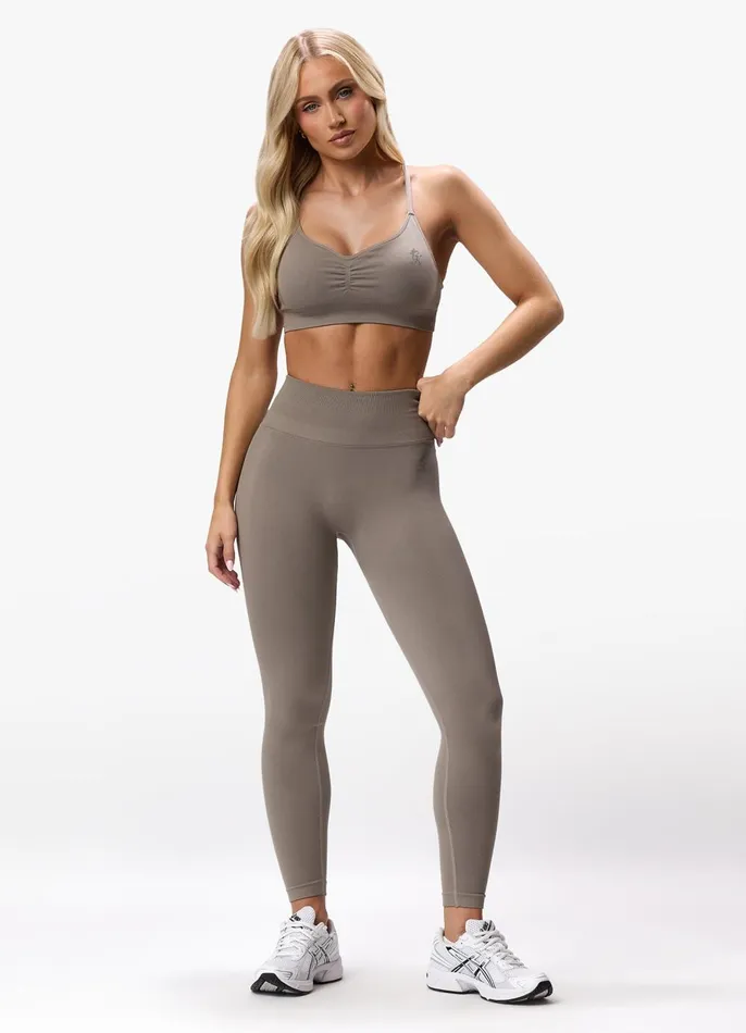 Gym King Gymwear Women Sculpt Seamless Legging 8211 Truffle