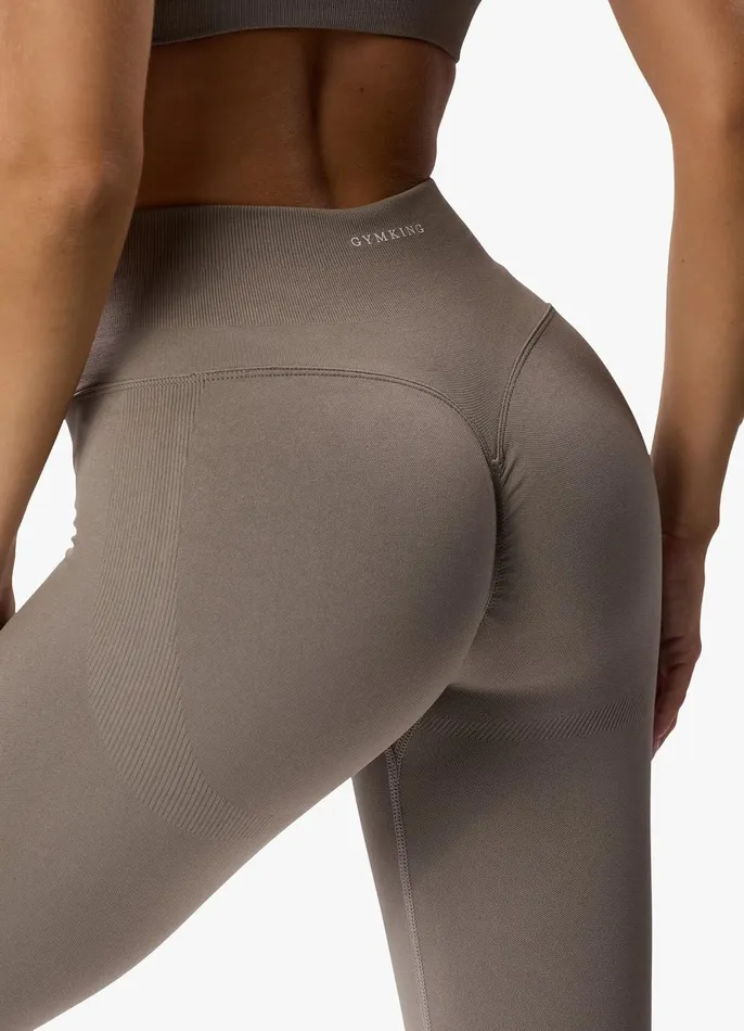 Gym King Gymwear Women Sculpt Seamless Legging 8211 Truffle