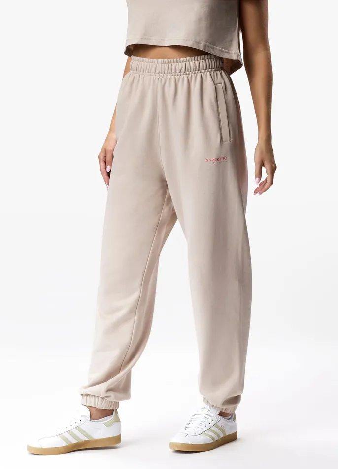 Gym King Joggers Women Established Relaxed Fit Jogger 8211 Clay