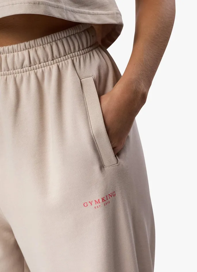 Gym King Joggers Women Established Relaxed Fit Jogger 8211 Clay