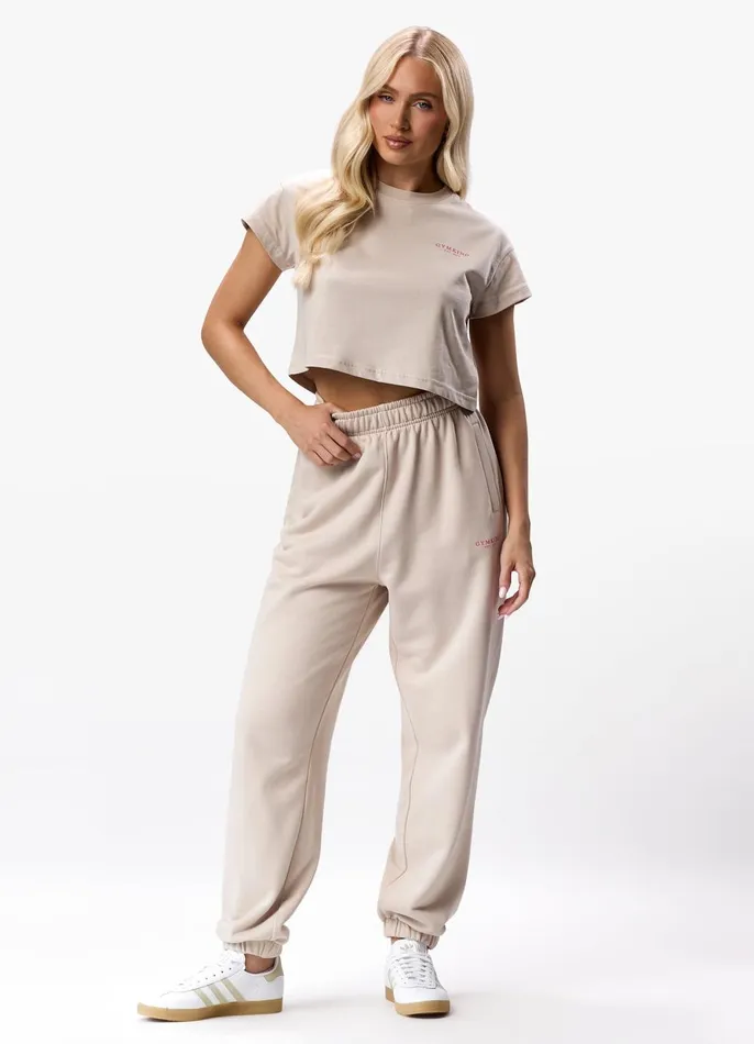Gym King Joggers Women Established Relaxed Fit Jogger 8211 Clay