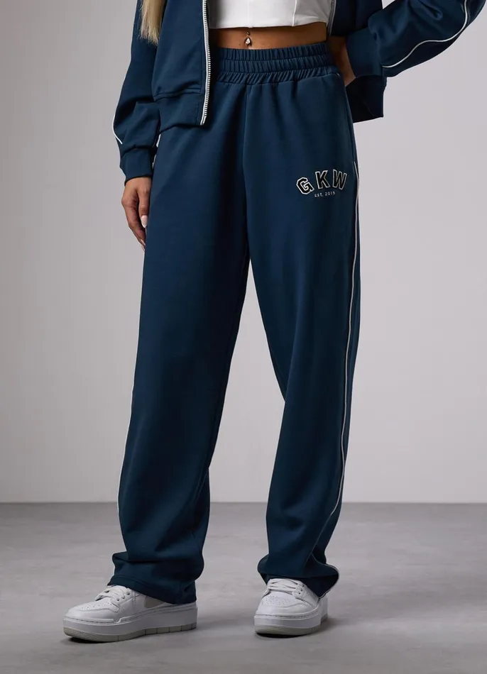 Gym King Joggers Women GKW Sports Luxe Track Pants 8211 Rich Blue