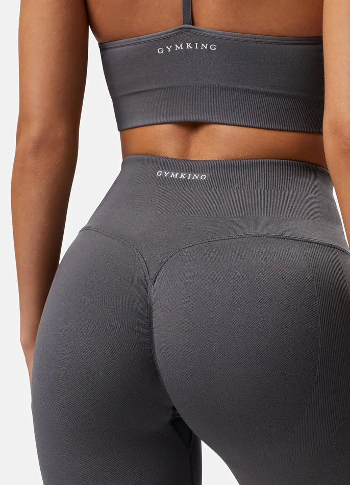 Gym King Leggings Women Sculpt Seamless Legging 8211 Space Grey