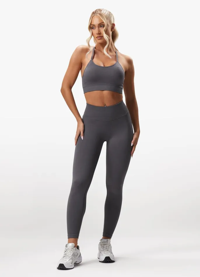 Gym King Leggings Women Sculpt Seamless Legging 8211 Space Grey
