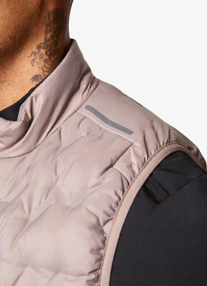 Gym King Outerwear Men Heat Sealed Tech Gilet 8211 Iron Gym King Outerwear Men Heat Sealed Tech Gilet 8211 Iron
