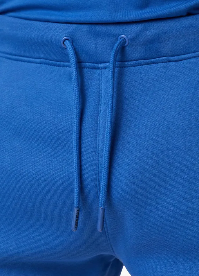 Gym King Shorts Men Contrast Panel Fleece Short 8211 Riviera BlueSky Blue