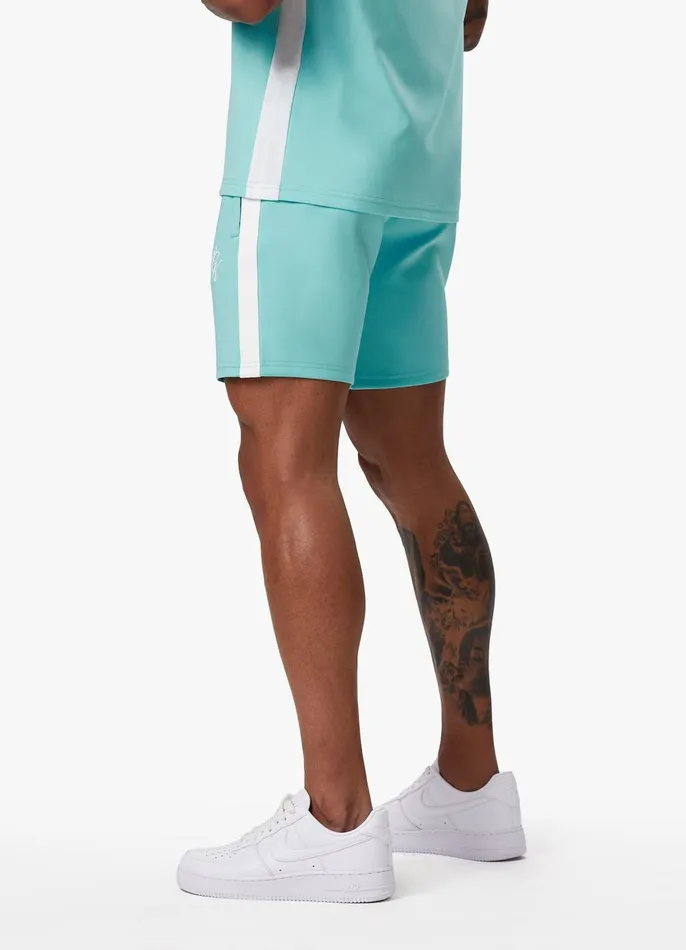 Gym King Shorts Men Core Plus Poly Short 8211 Aqua Blue
