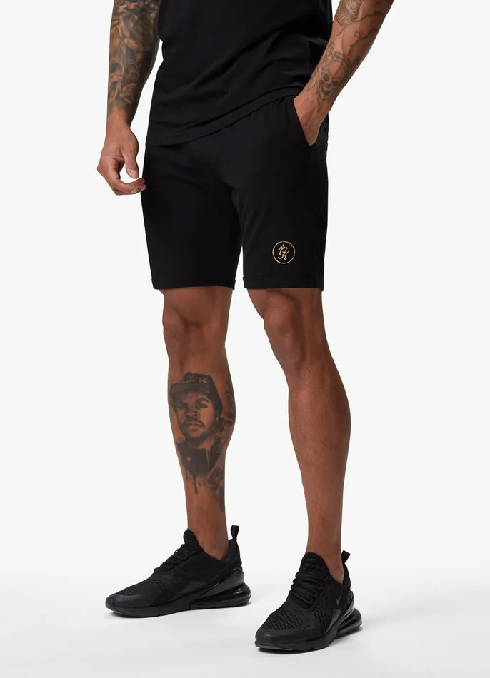 Gym King Shorts Men Fight Division Short 8211 BlackGold