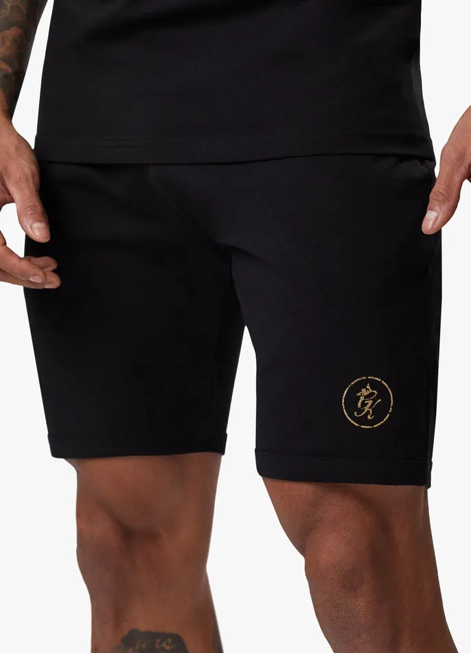 Gym King Shorts Men Fight Division Short 8211 BlackGold