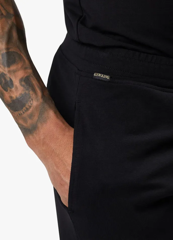 Gym King Shorts Men Fight Division Short 8211 BlackGold