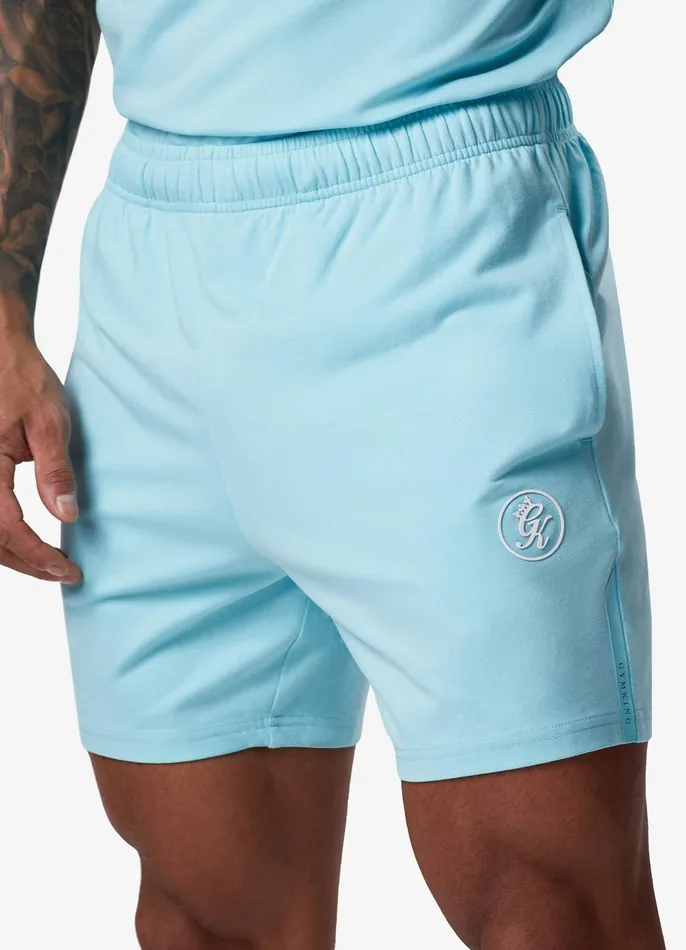 Gym King Shorts Men Pro Jersey Short 8211 Aqua Blue