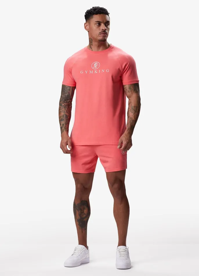 Gym King Shorts Men Pro Jersey Short 8211 Coral