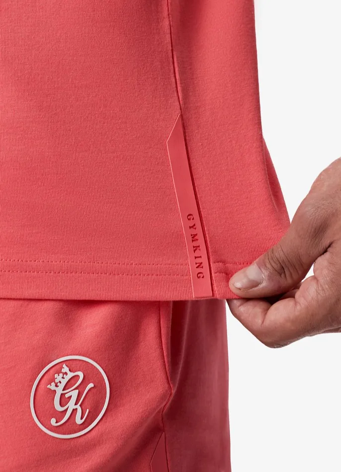 Gym King Shorts Men Pro Jersey Short 8211 Coral