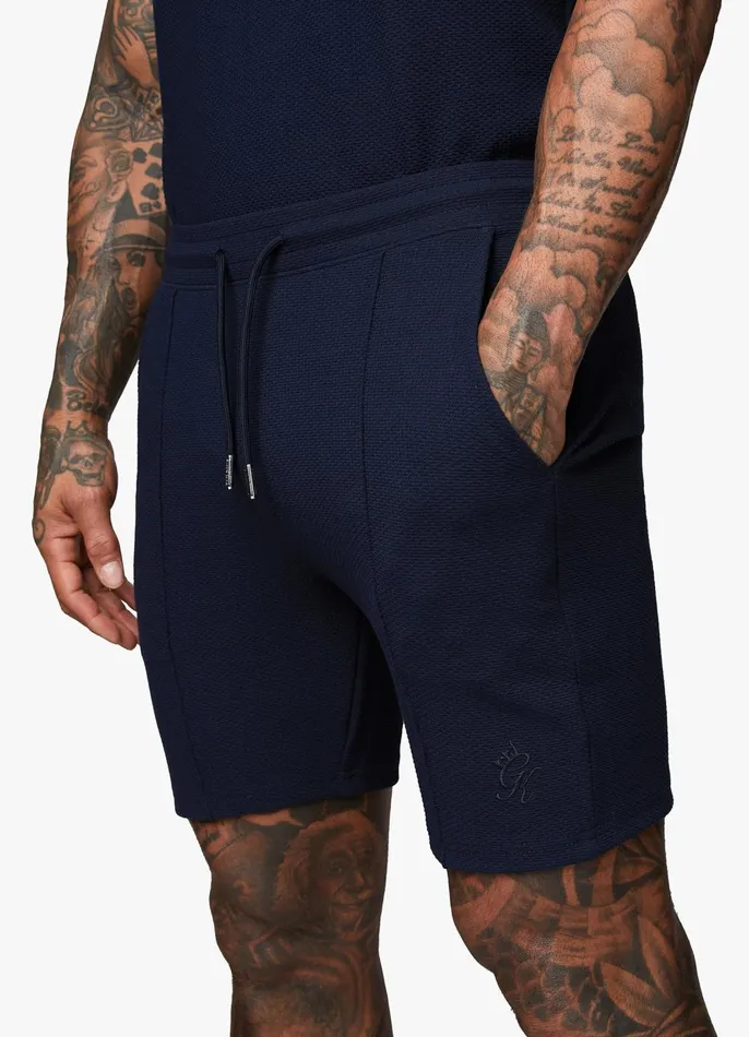 Gym King Shorts Men Signature Texture Short 8211 Navy
