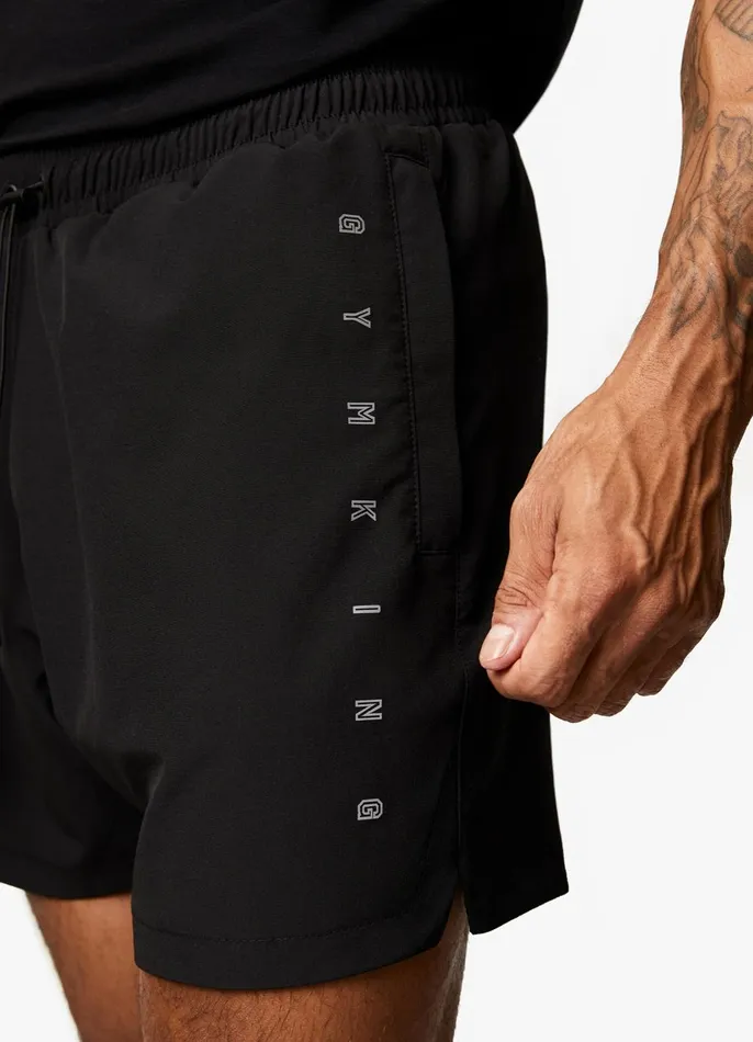 Gym King Shorts Men Stealth Tech Short 8211 Black