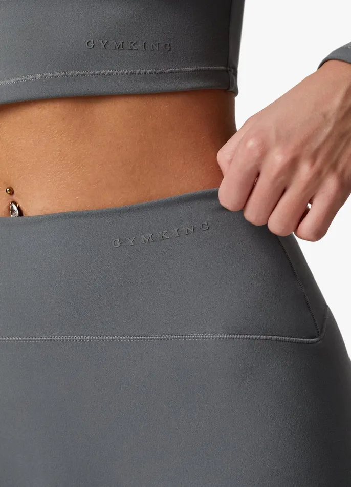 Gym King Shorts Women Peach Luxe 4034 Short 8211 Dark Sage Luxe