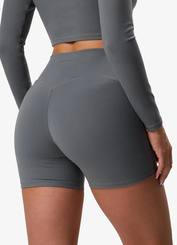 Gym King Shorts Women Peach Luxe 4034 Short 8211 Dark Sage Luxe