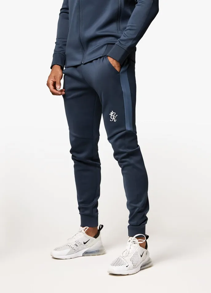 Gym King Tracksuit Bottoms Men Core Plus Poly Jogger 8211 Deep Blue