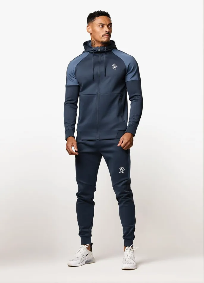 Gym King Tracksuit Bottoms Men Core Plus Poly Jogger 8211 Deep Blue
