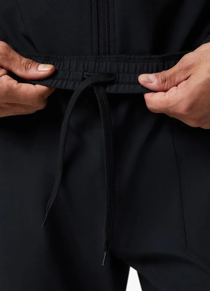 Gym King Tracksuits Men Debossed 20 FZ Tracksuit 8211 Black