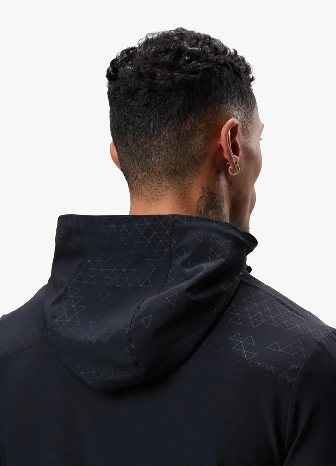 Gym King Tracksuits Men Debossed 20 FZ Tracksuit 8211 Black