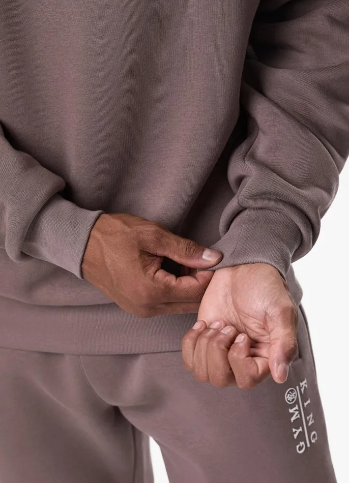 Gym King Tracksuits Men Division Crew Tracksuit 8211 Iron