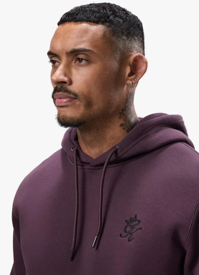 Gym King Tracksuits Men Fundamental Hood Tracksuit 8211 Deep Plum