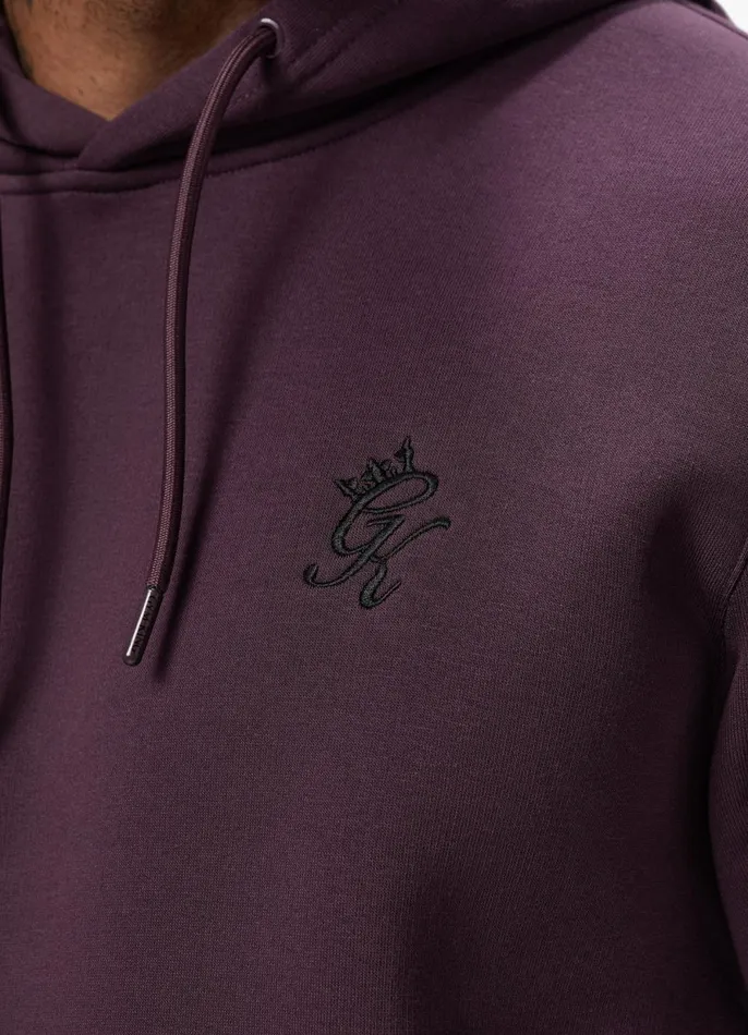 Gym King Tracksuits Men Fundamental Hood Tracksuit 8211 Deep Plum
