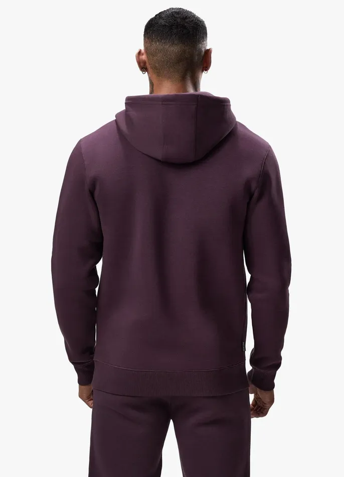 Gym King Tracksuits Men Fundamental Hood Tracksuit 8211 Deep Plum