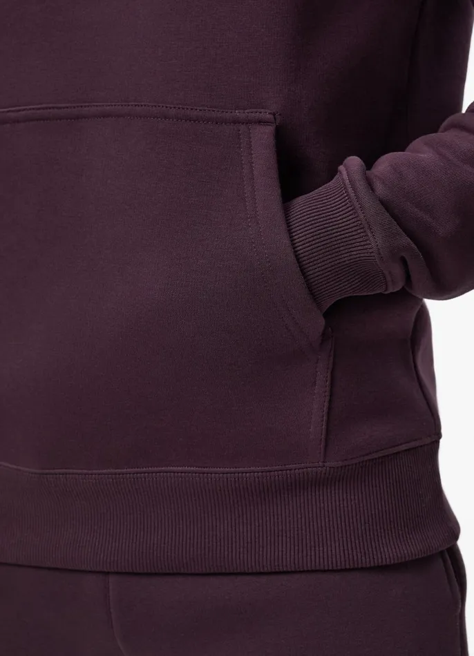 Gym King Tracksuits Men Fundamental Hood Tracksuit 8211 Deep Plum