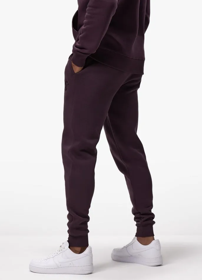 Gym King Tracksuits Men Fundamental Hood Tracksuit 8211 Deep Plum