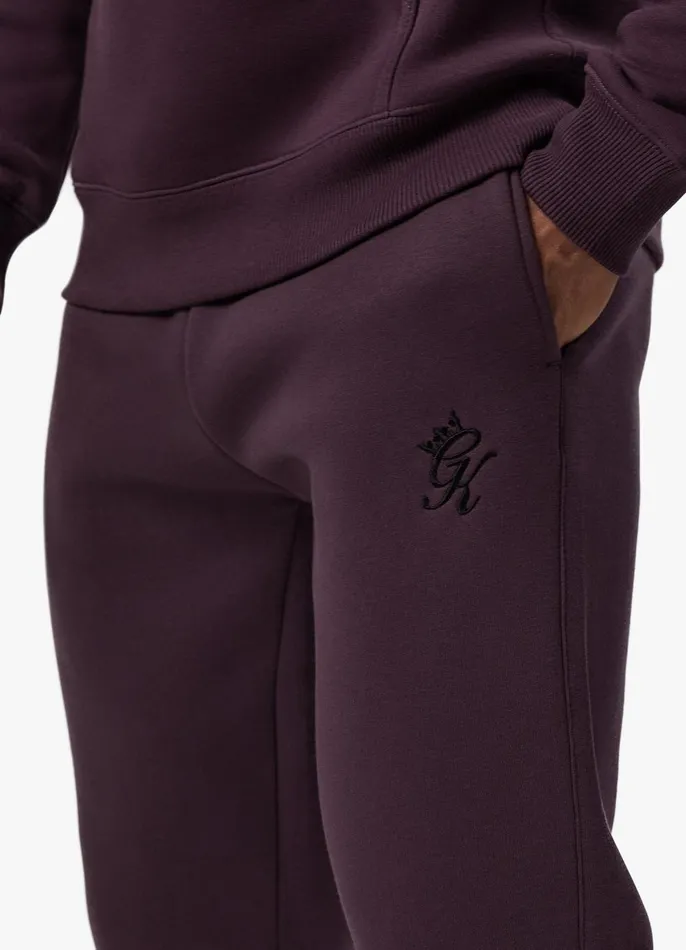 Gym King Tracksuits Men Fundamental Hood Tracksuit 8211 Deep Plum