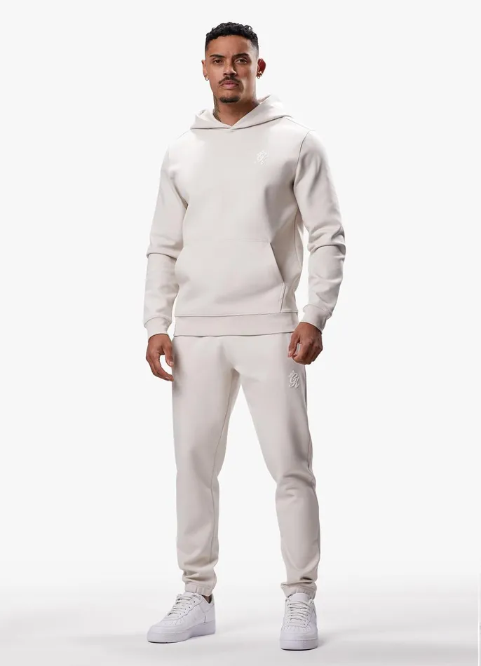 Gym King Tracksuits Men Split Linear Tracksuit 8211 Stone Grey