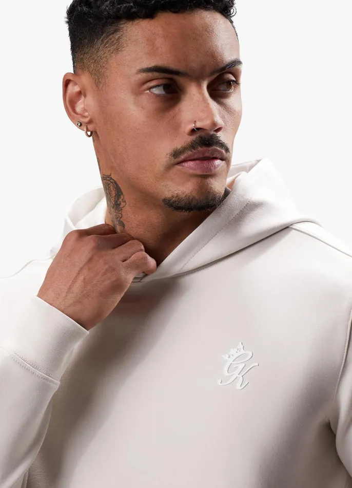 Gym King Tracksuits Men Split Linear Tracksuit 8211 Stone Grey