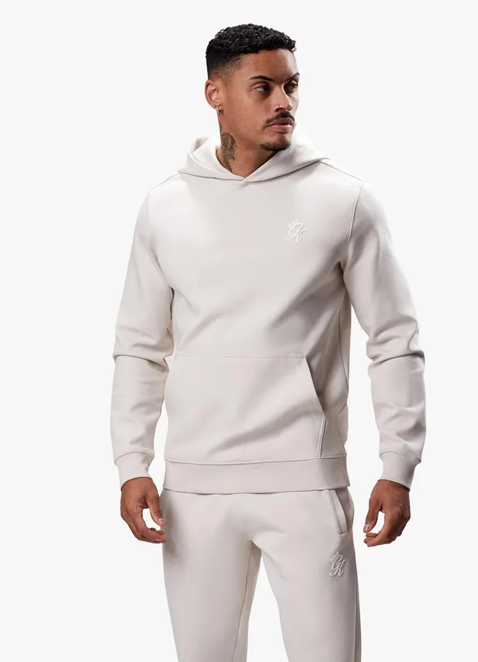 Gym King Tracksuits Men Split Linear Tracksuit 8211 Stone Grey