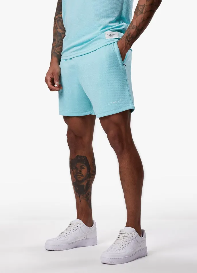 Gym King Twin Sets Men Brooklyn Mesh Short 8211 Aqua Blue Gym King Twin Sets Men Brooklyn Mesh Short 8211 Aqua Blue