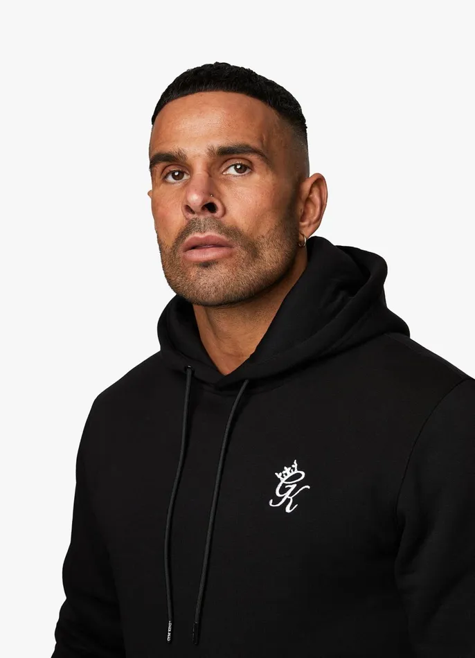Gym King Twin Sets Men Fundamental Fleece Hood 8211 Black