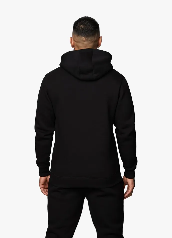 Gym King Twin Sets Men Fundamental Fleece Hood 8211 Black