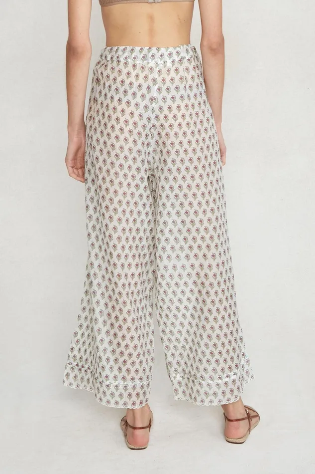 Harper Pant White Women Chan Luu Bottoms