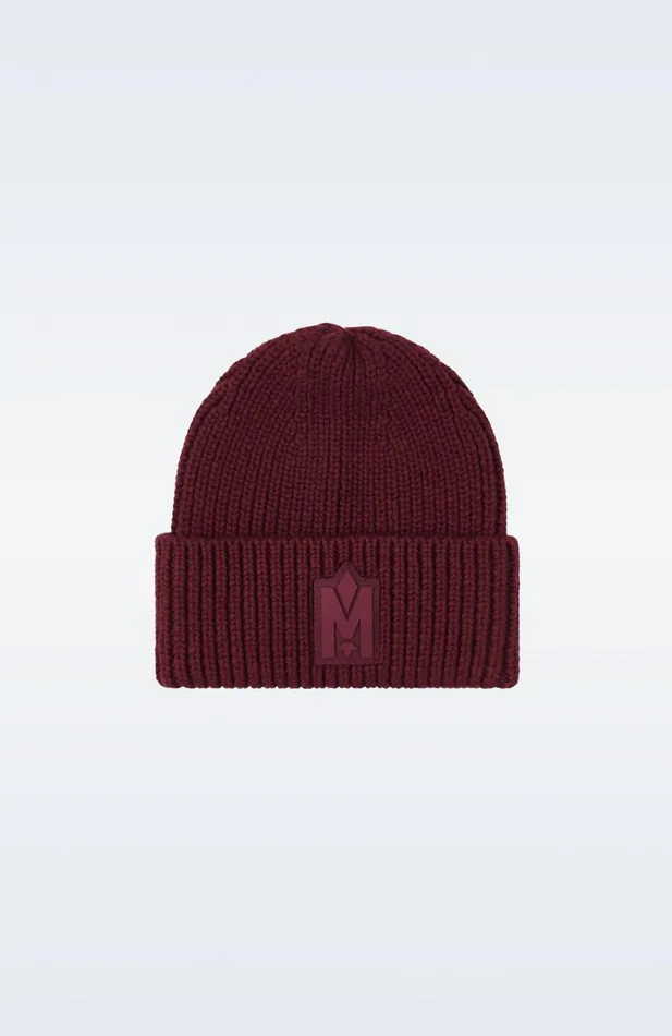 Hats Men Mackage JUDEMZ Handknit Toque With Ribbed Cuff Flame Hats Men Mackage JUDEMZ Handknit Toque With Ribbed Cuff Flame