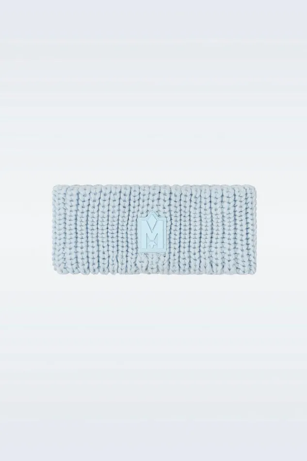 Hats Women Mackage SIMZ Rib Knit Merino Wool Headband Cream