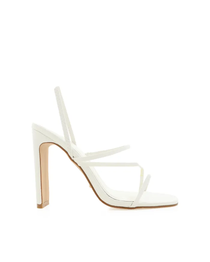 Heels Billini Block Heels DIAZ WHITE SNAKE