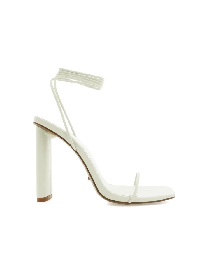 Heels Billini Block Heels PAGE WHITE