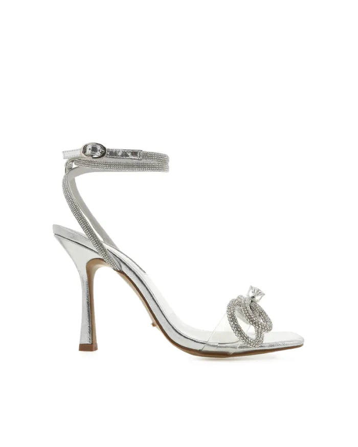 Heels Billini Stiletto Heels ELARA CLEARSILVER