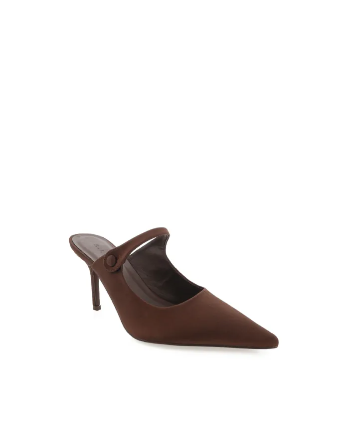 Heels Billini Stiletto Heels KALIO ESPRESSO SATIN