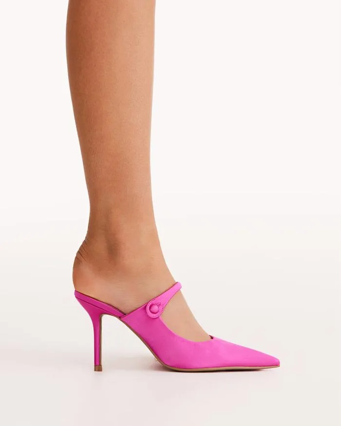 Heels Billini Stiletto Heels KALIO PINK SATIN