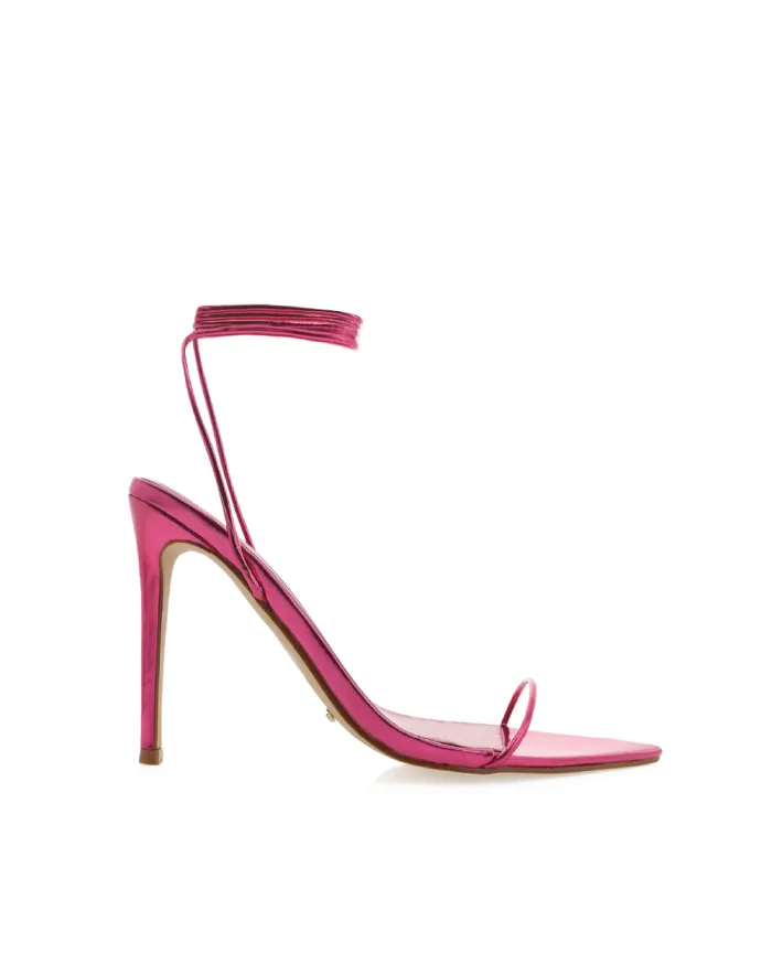 Heels Billini Stiletto Heels ROMY PINK METALLIC